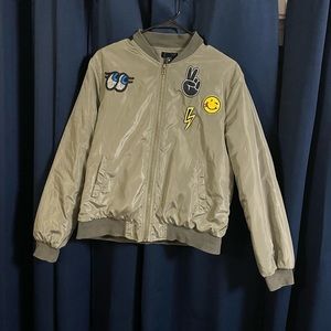 Aqua bomber with patches